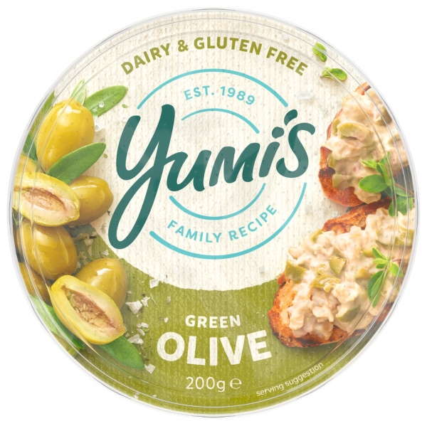 Yumi's Dip Green Olive 200g