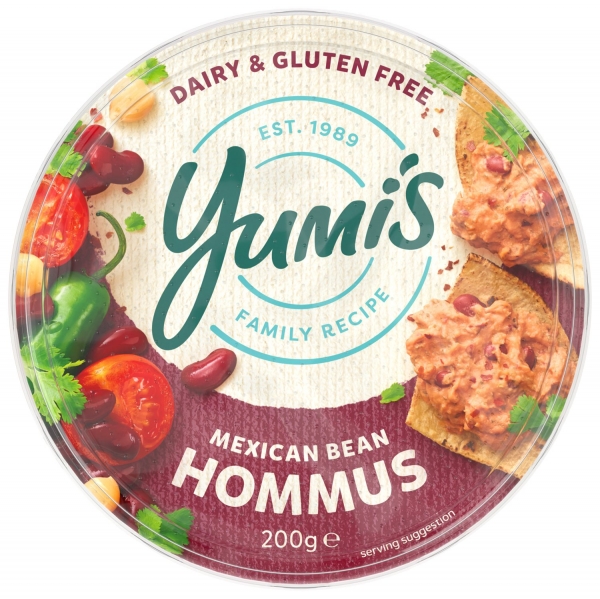 Yumi's Dips Mexican Bean Hommus 200g