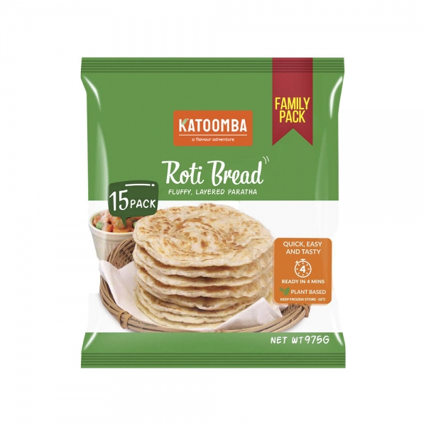 Katoomba Roti Bread 15 Pack 975g