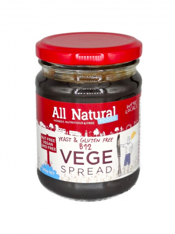 All Natural Foods Vege Spread 285g