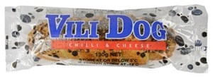 Vili's Chilli & Cheese Dog 130g