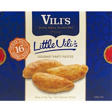 Vili's Little Gourmet Pasties 16 Pack 480g