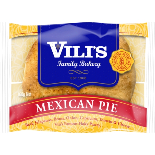 Vili's Beef Pie Mexican 160g