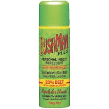 Bushman Plus Aerosol Insect Repellent With Sunscreen 150g