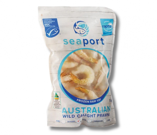 Seaport Raw Banana Prawn Cutlets 1kg