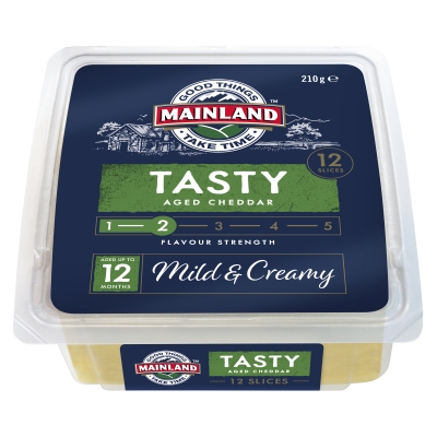 Mainland Tasty Slices 12 Pack 210g