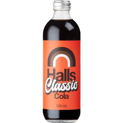 Halls Soft Drink Classic Cola 330ml