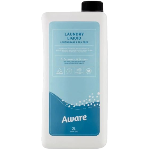 Aware Laundry Liquid Lemongrass & Tea Tree 2Lt