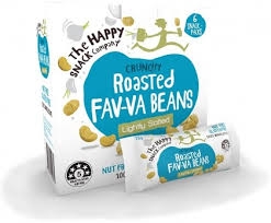 The Happy Snack Co Roasted Favva Beans Salted Gluten Free 6 x 25g