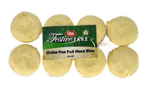 Bakers Collection Festive Gluten Free Mince Bites 8 Pack 260g