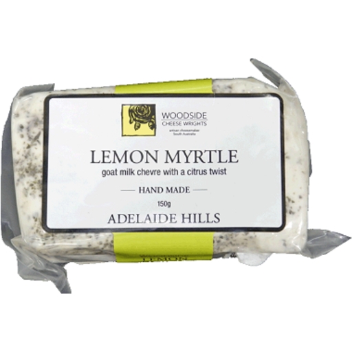 Woodside Chevre Goat Lemon Myrtle 150g