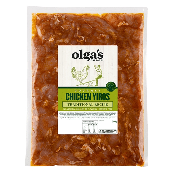 Olga's Chicken Yiros 500g