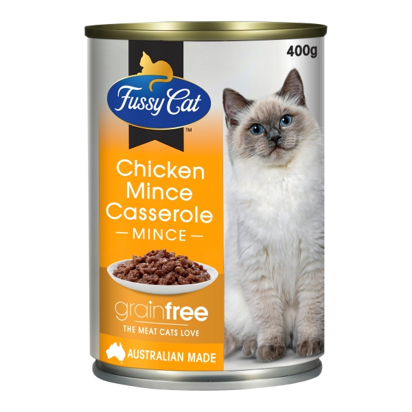 Fussy Cat Grain Free Chicken Mince Casserole 400g