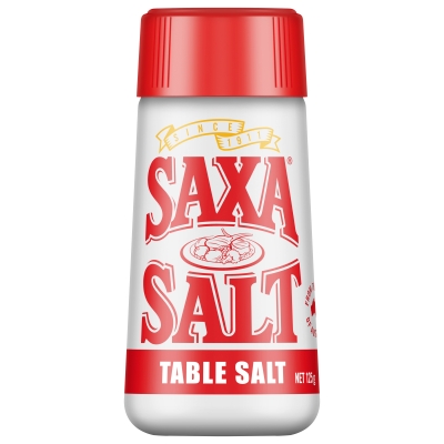 Saxa Table Salt Picnic Pack 125g