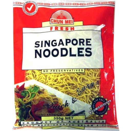 Chun Mei Fresh Singapore Noodles 350g