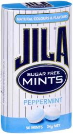 Jila Mints Peppermint Sugar Free 34g