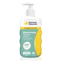 Cancer Council Sunscreen Moisturising 50+SPF 200ml