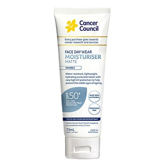 Cancer Council Face Day Wear Matte Invisible SPF 50+ 75ml