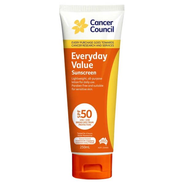 Cancer Council Sunscreen Everday 50+ 250ml