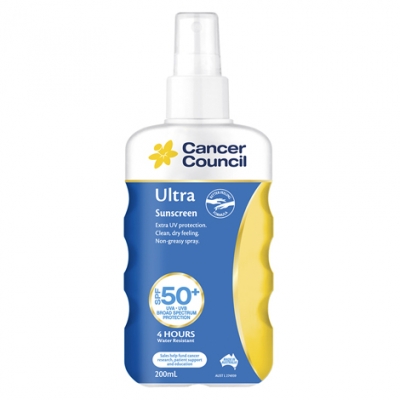 Cancer Council Ultra SPF 50+ 200ml