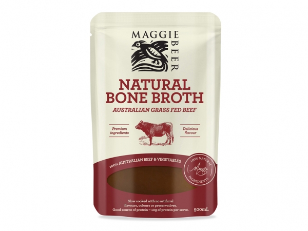 Maggie Beer Natural Beef Bone Broth 500ml