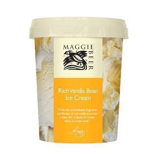 Maggie Beer Ice Cream Rich Vanilla 500ml