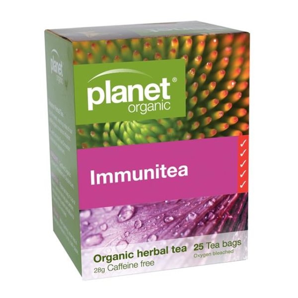 Planet Organic Immunitea Tea Bags 25 Pack 28g