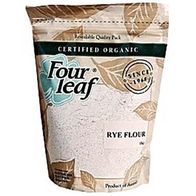 Four Leaf Organic Rye Flour 1kg