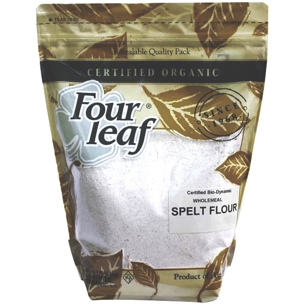 Four Leaf Organic Spelt Wholemeal Flour 1kg