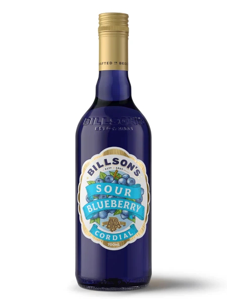 Billson's Cordial Sour Blueberry 700ml