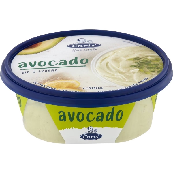 Chris' Traditional Avocado Dip 200g