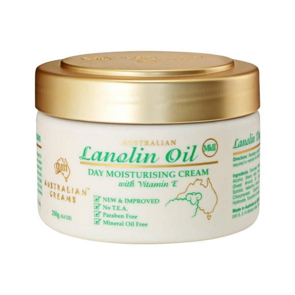 Australian Creams Lanolin Oil Day Cream 250g