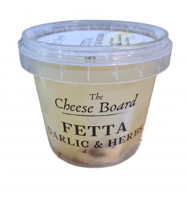 The Cheese Board Fetta Garlic & Herbs 335g