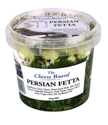 The Cheese Board Persian Fetta 335g