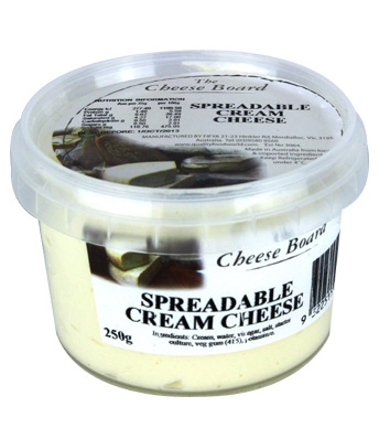 The Cheese Board Spreadable Cream Cheese 250g