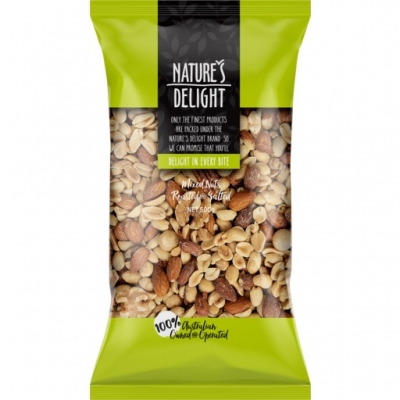 Nature's Delight Mixed Nuts Roasted & Salted 500g