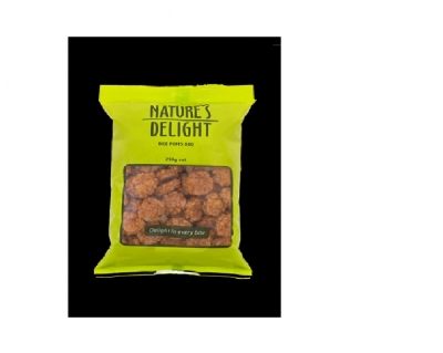 Nature's Delight Rice Puffs BBQ 250g