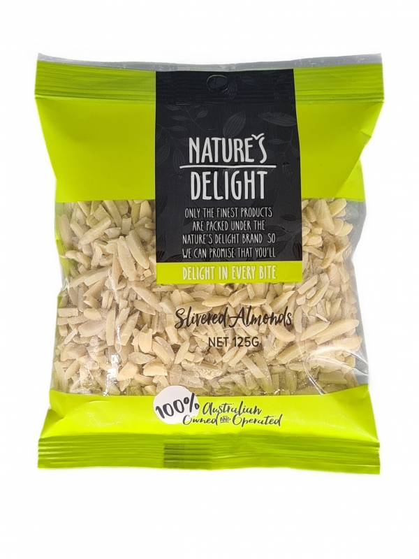 Nature's Delight Almond Slivered 125g