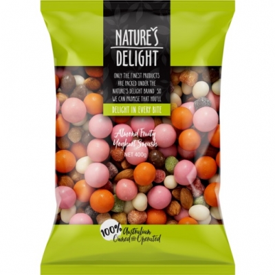 Nature's Delight Almond Fruity Yoghurt Smash 400g