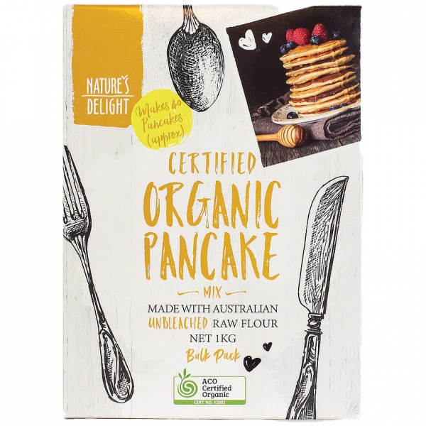 Nature's Delight Organic Pancake Mix 1kg