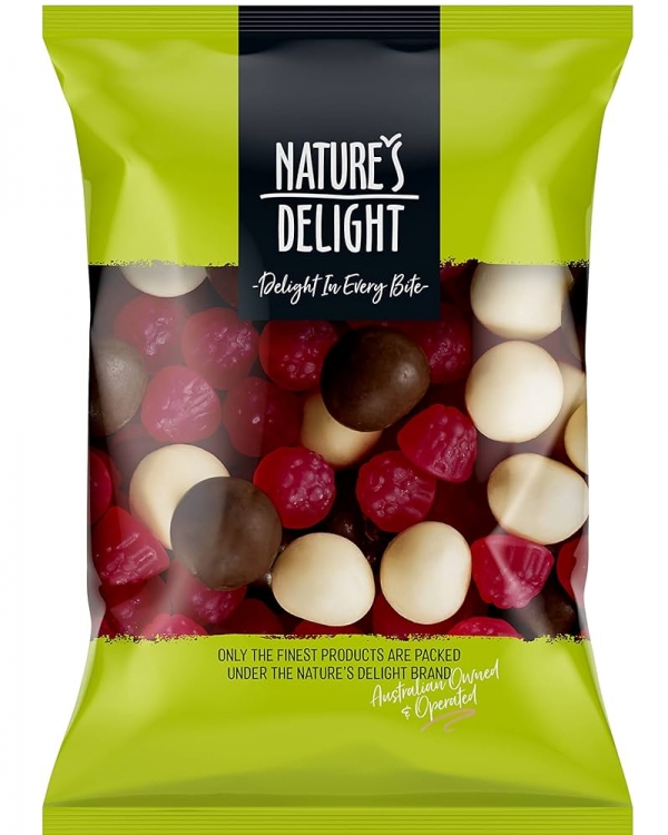 Nature's Delight Deluxe Raspberry Mix 400g