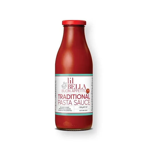 Lil Bella Pasta Sauce Traditional 500g