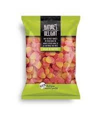 Nature's Delight Sour Peach Hearts 300g