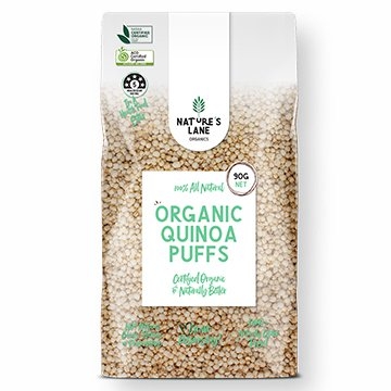 Nature's Lane Organic Quinoa Puffs 90g