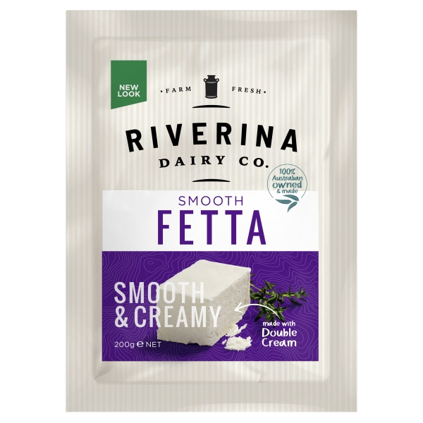 Riverina Dairy Co Smooth Fetta 200g