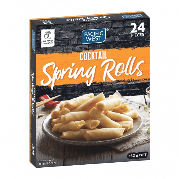 Pacific West Cocktail Spring Roll 24 Pack 430g