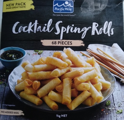 Pacific West Cocktail Spring Rolls 1kg