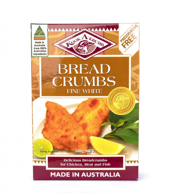 Kook A Krumb Fine White Breadcrumbs 200g