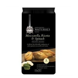 Chef Pepe's Natural Mozzarella Ricotta & Spinach Pastry Kisses 400g