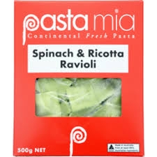 Pasta Mia Spinach & Ricotta Ravioli 500g